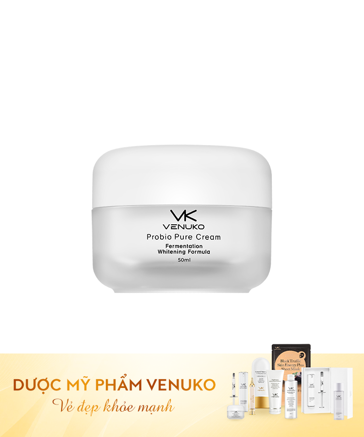 Kem bổ sung dinh dưỡng cho da Venuko Probio Pure Cream 