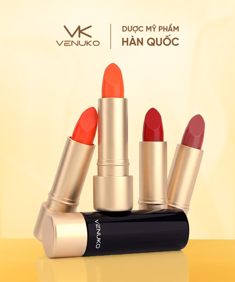 Son Thỏi Siêu Lì Venuko Dew Rouge 