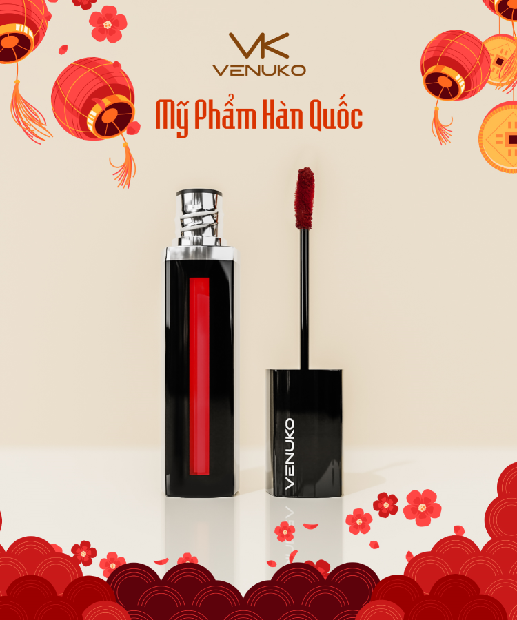 Venuko Tint - Red Fantasy - Đỏ Tươi Quyến Rũ