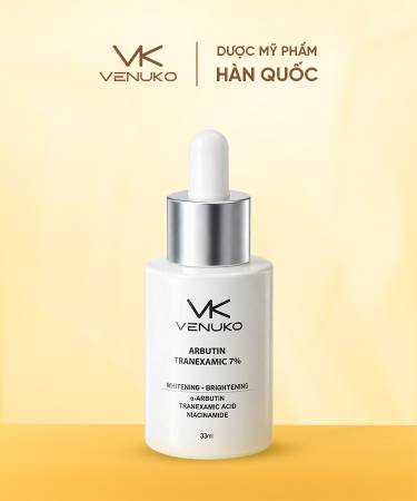TINH CHẤT DƯỠNG TRẮNG MỜ NÁM VEUNKO ARBUTIN TRANEXAMIC 7% - 33ml