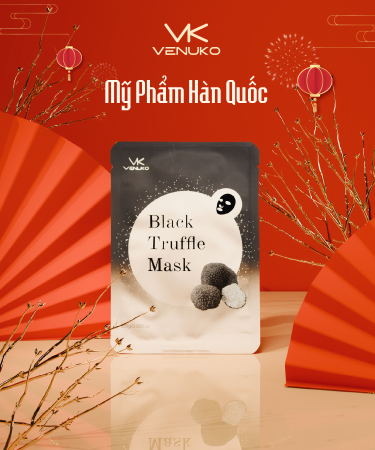 MẶT NẠ NẤM ĐEN - BLACK TRUFFLE MASK VENUKO